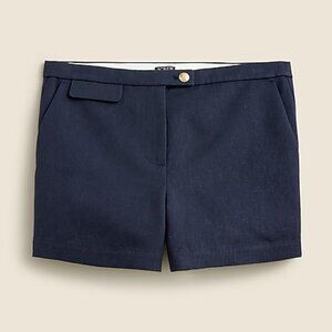 Jcrew 3" suit short in textured linen blend